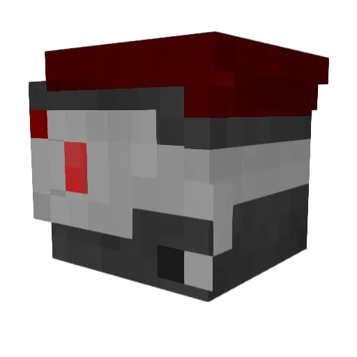 ATPSOLDAT Minecraft avatar head, 3D render