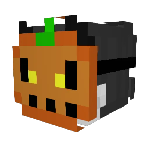 ATP_Nyxion Minecraft avatar head, 3D render