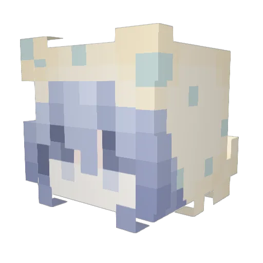 ATRIXD Minecraft avatar head, 3D render