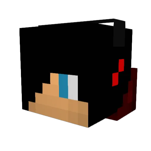 ATXBOY512 Minecraft avatar head, 3D render