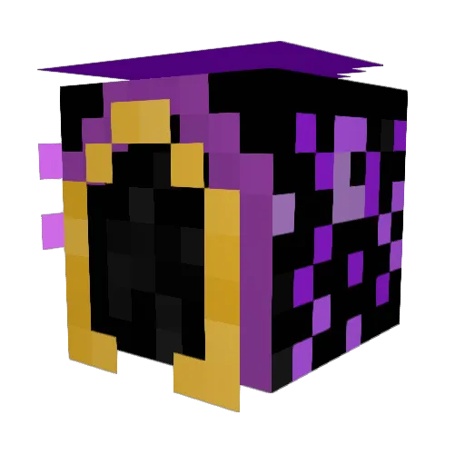 ATXME2020 Minecraft avatar head, 3D render
