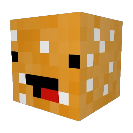 ATastySandwhich Minecraft avatar head, 3D render