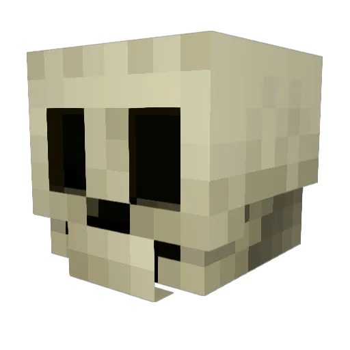 ATholstrup Minecraft avatar head, 3D render