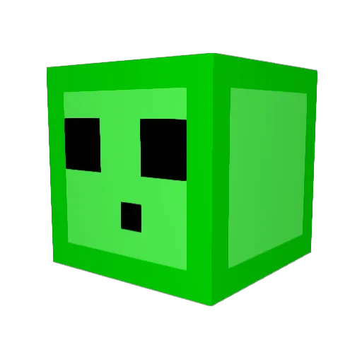 ATlol007 Minecraft avatar head, 3D render