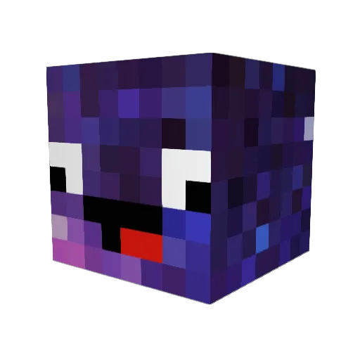 AToMiC_Newbie Minecraft avatar head, 3D render