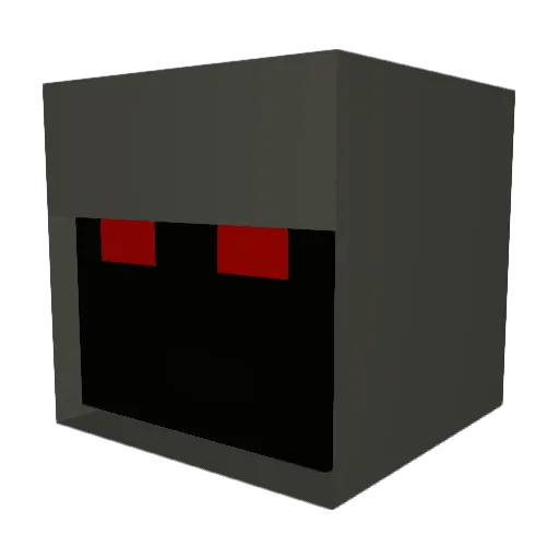 ATrain0605 Minecraft avatar head, 3D render