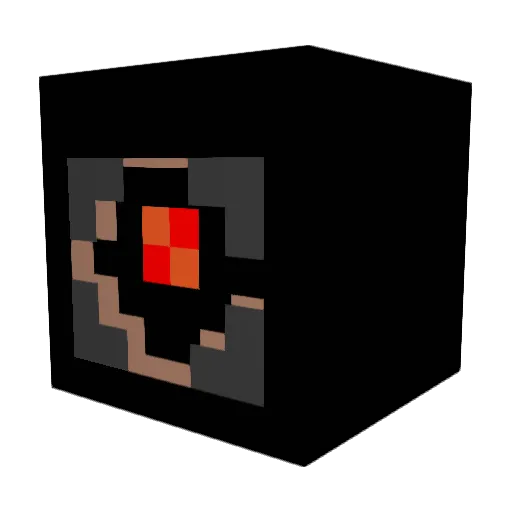 ATrakers Minecraft avatar head, 3D render