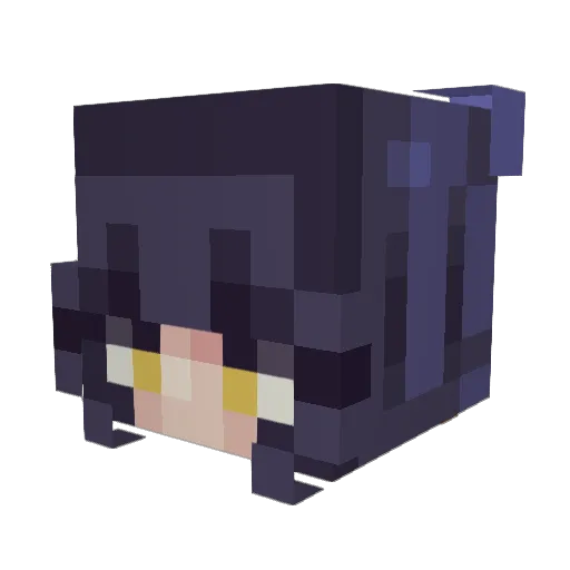 ATreeNamedDragon Minecraft avatar head, 3D render