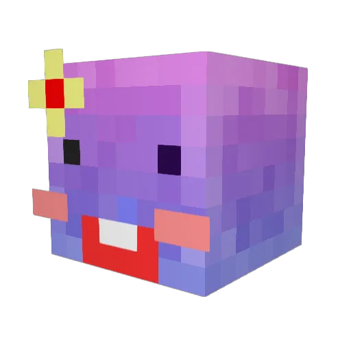 ATroXJarry Minecraft avatar head, 3D render