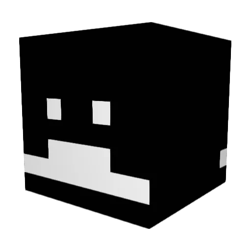 ATyioup Minecraft avatar head, 3D render