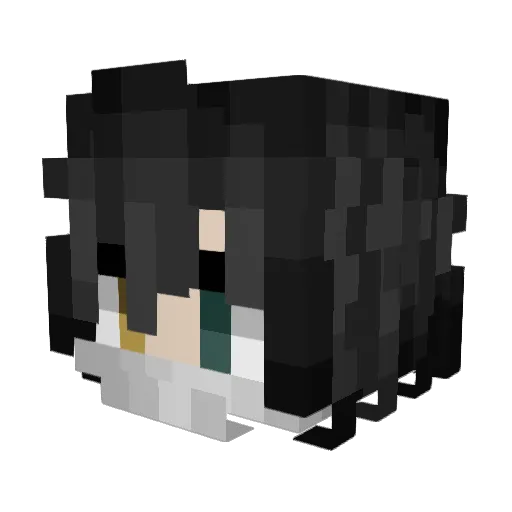 Minecraft-Avatar von AURINKOOO: Kopf als 3D-Render