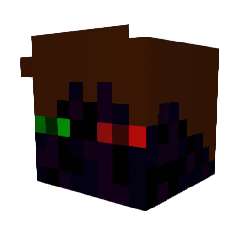 AUSTINIMUS1 Minecraft avatar head, 3D render