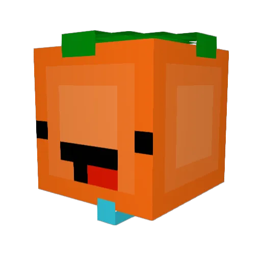 AVARITIA_CLOUD Minecraft avatar head, 3D render