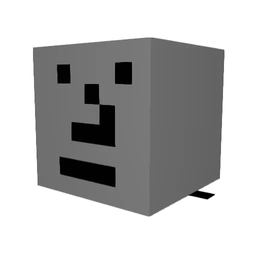 AVECHR1STUSREX Minecraft avatar head, 3D render