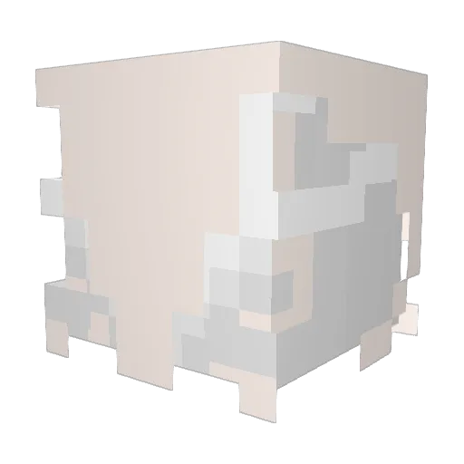 AVERYSANOV Minecraft avatar head, 3D render