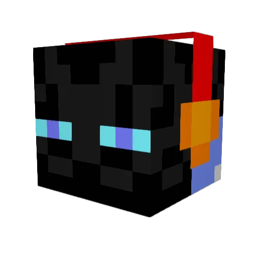 AVNikhil Minecraft avatar head, 3D render