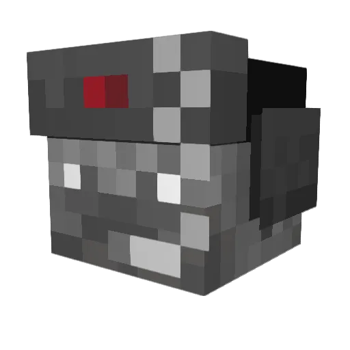 AVesalius Minecraft avatar head, 3D render