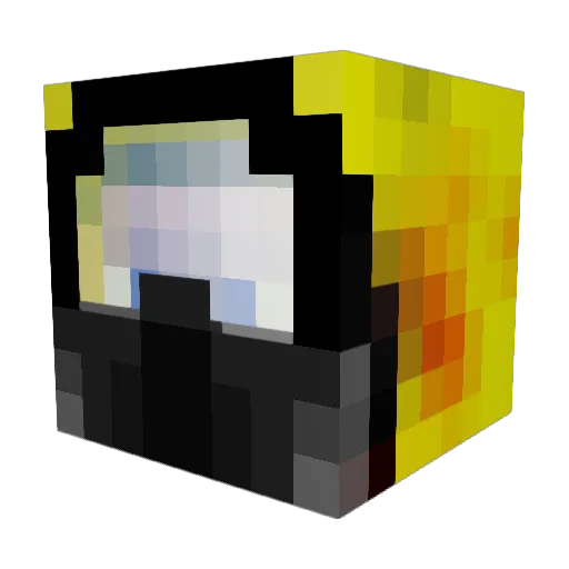 AWalnut_bridge Minecraft avatar head, 3D render