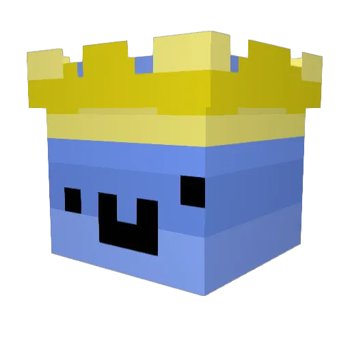AWarrior124 Minecraft avatar head, 3D render