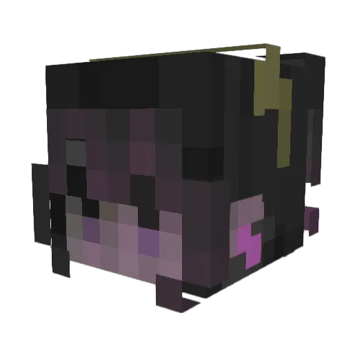 AWildEmAppeared Minecraft avatar head, 3D render