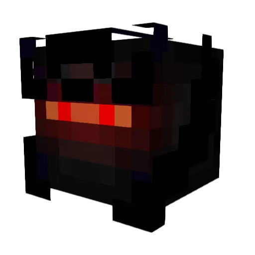 AWildHuncho Minecraft avatar head, 3D render