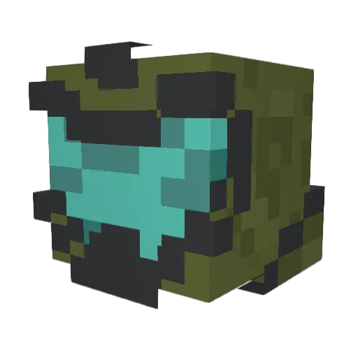 AWillyGoodGuy Minecraft avatar head, 3D render