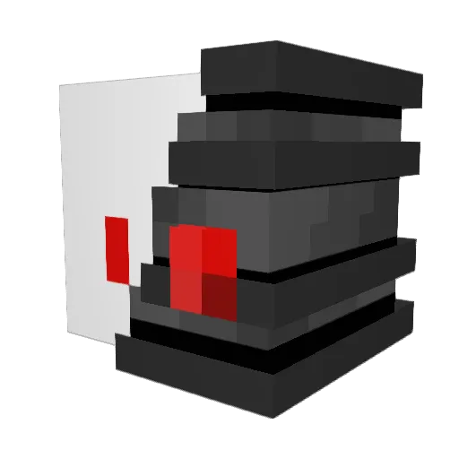 AZ111 Minecraft avatar head, 3D render
