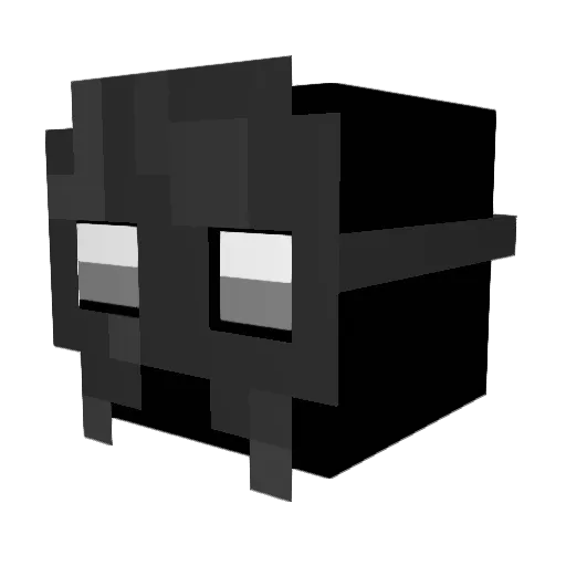 AZAWI_ Minecraft avatar head, 3D render
