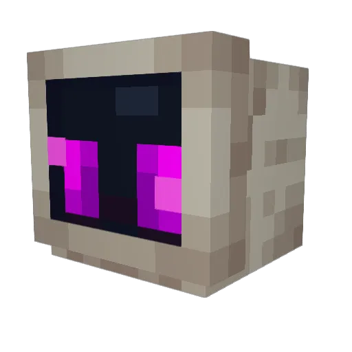 A_Clever_Name Minecraft avatar head, 3D render