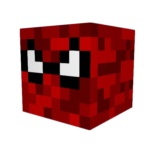 A_Doug Minecraft avatar head, 3D render