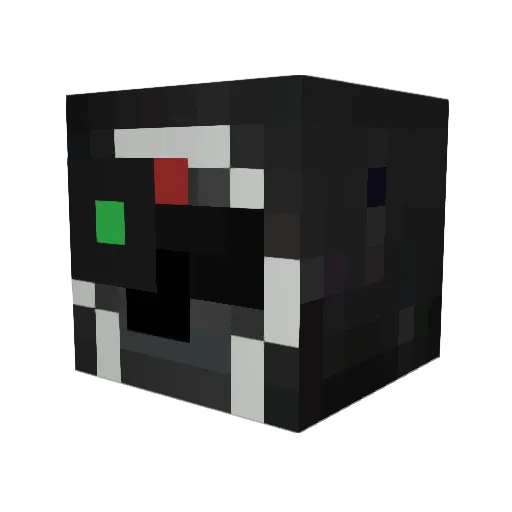 A_Falling_Piano Minecraft avatar head, 3D render