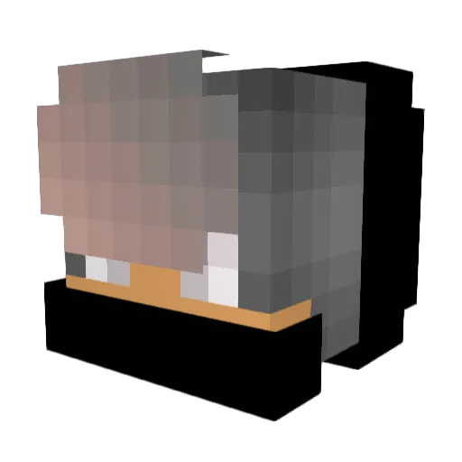 A_FlamingPhoenix Minecraft avatar head, 3D render