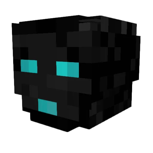 A_Gamer_1 Minecraft avatar head, 3D render