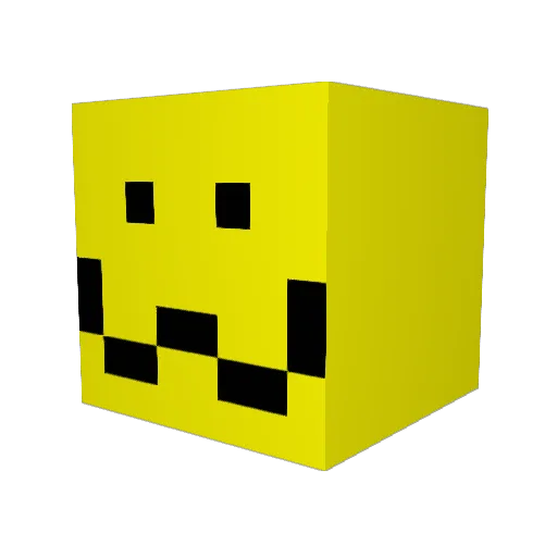 A_Marquez Minecraft avatar head, 3D render