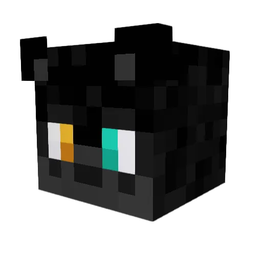 A_Price Minecraft avatar head, 3D render
