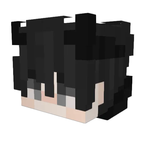 A_Rning_Kobe Minecraft avatar head, 3D render