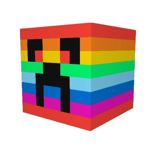A_Sav Minecraft avatar head, 3D render