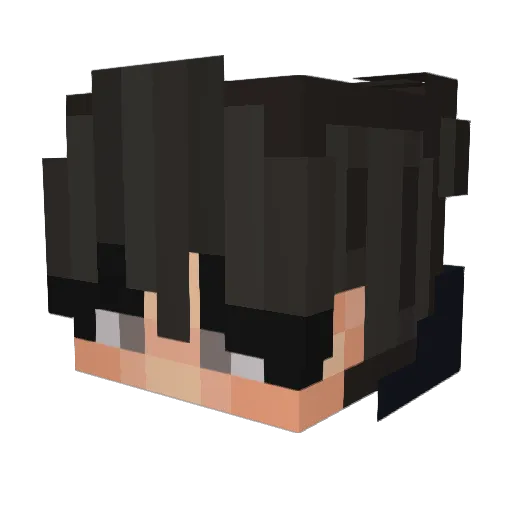 A_ShaKe Minecraft avatar head, 3D render