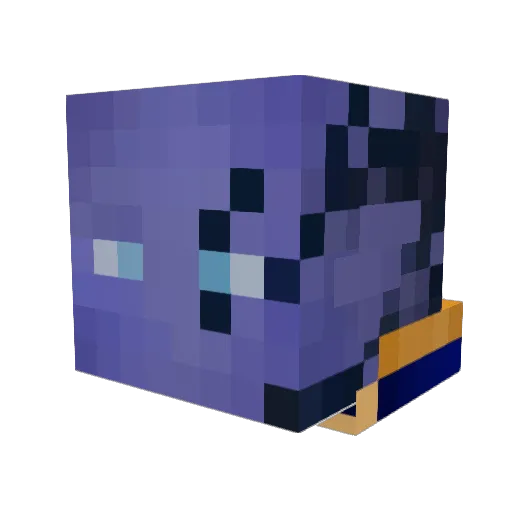 A_Shed Minecraft avatar head, 3D render