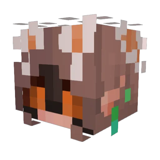 A_Single_Insect Minecraft avatar head, 3D render