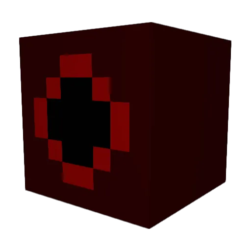 A_Sparrow Minecraft avatar head, 3D render