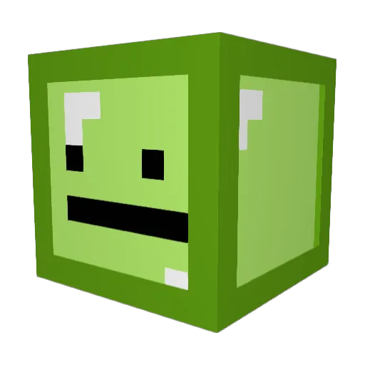 A_Squared Minecraft avatar head, 3D render