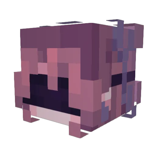 A_Steagle Minecraft avatar head, 3D render