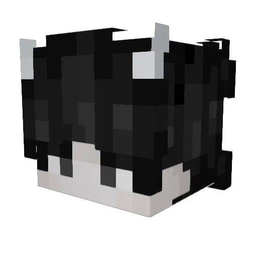 A_To_Zee Minecraft avatar head, 3D render