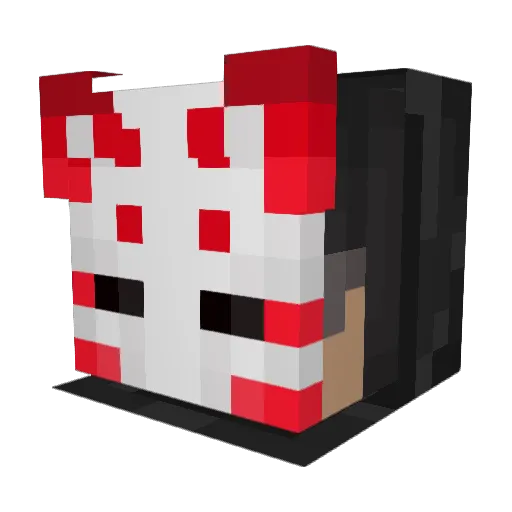 A_Trustin Minecraft avatar head, 3D render