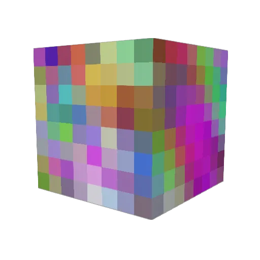 A_Xenia Minecraft avatar head, 3D render