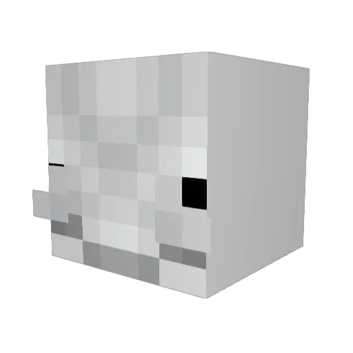 A_Y_D_I_N Minecraft avatar head, 3D render