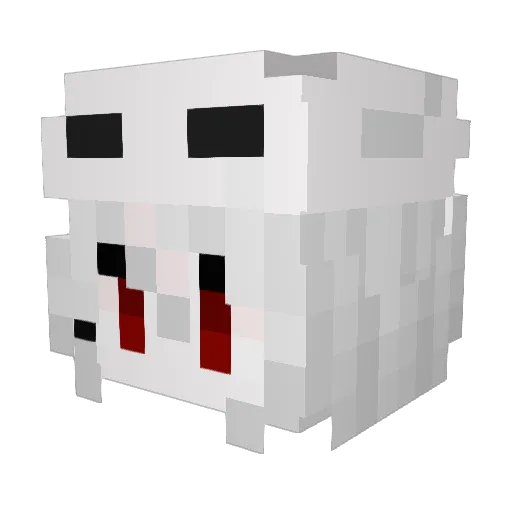 A_bao7 Minecraft avatar head, 3D render