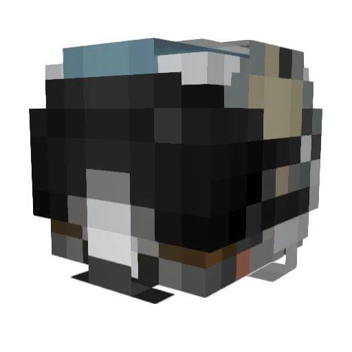 A_flying_guy Minecraft avatar head, 3D render