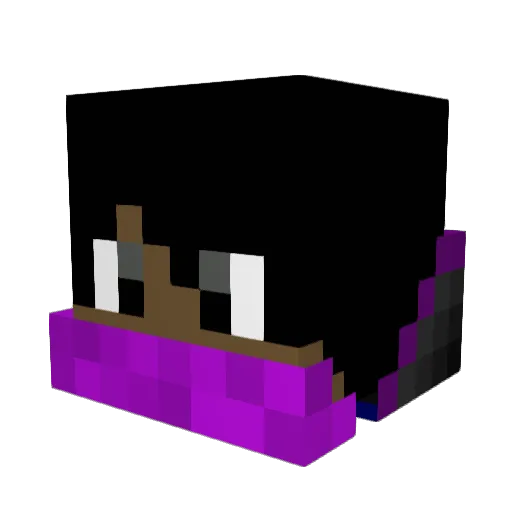 A_leafy_Bruv Minecraft avatar head, 3D render